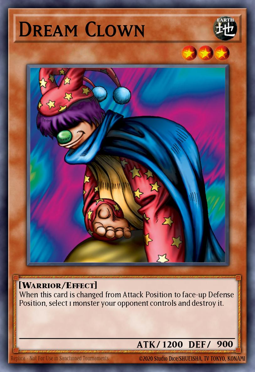 Dream Clown Common DB2-EN051 Dark Beginning 2 Yugioh card
