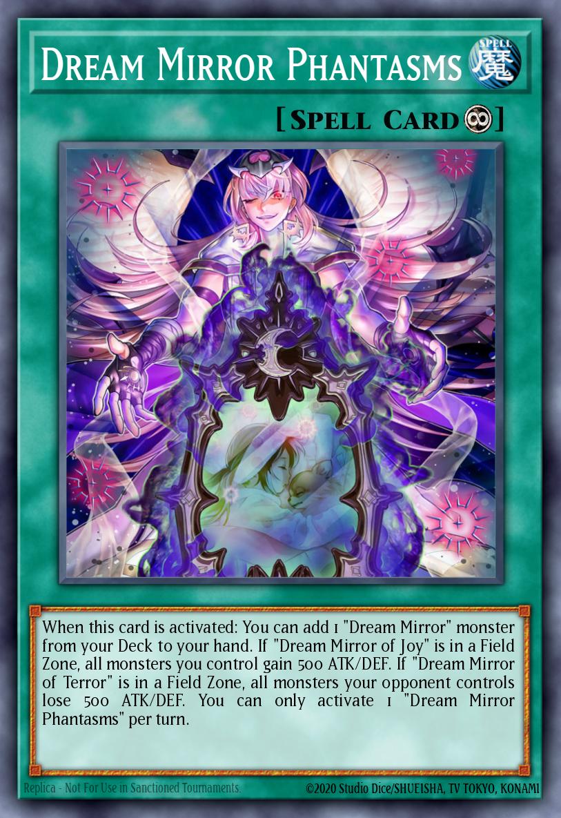 Dream Mirror Phantasms Super Rare CHIM-EN088 Chaos Impact Yugioh card