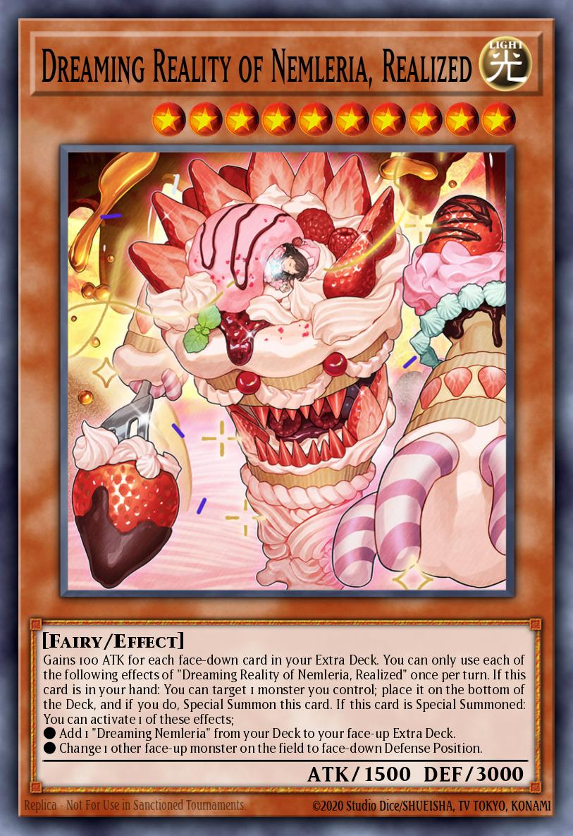Dreaming Reality of Nemleria Realized Super Rare DUNE-EN015 Duelist Nexus Yugioh card