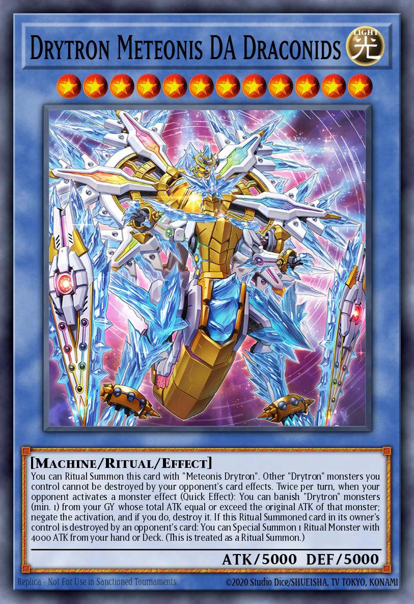 Drytron Meteonis DA Draconids Ultra Rare MP25-EN220 2025 Mega-Pack Tin Yugioh card