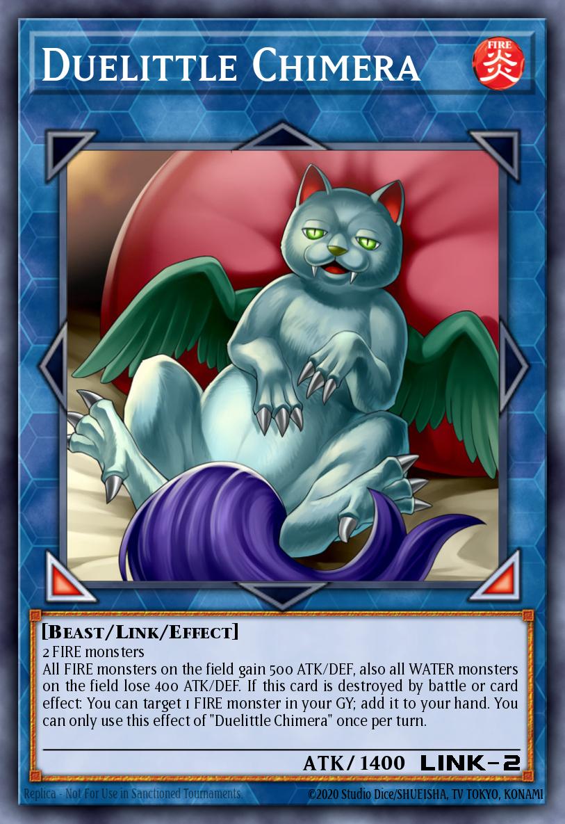 Duelittle Chimera Super Rare MP19-EN270 2019 Gold Sarcophagus Tin Mega Pack Yugioh card