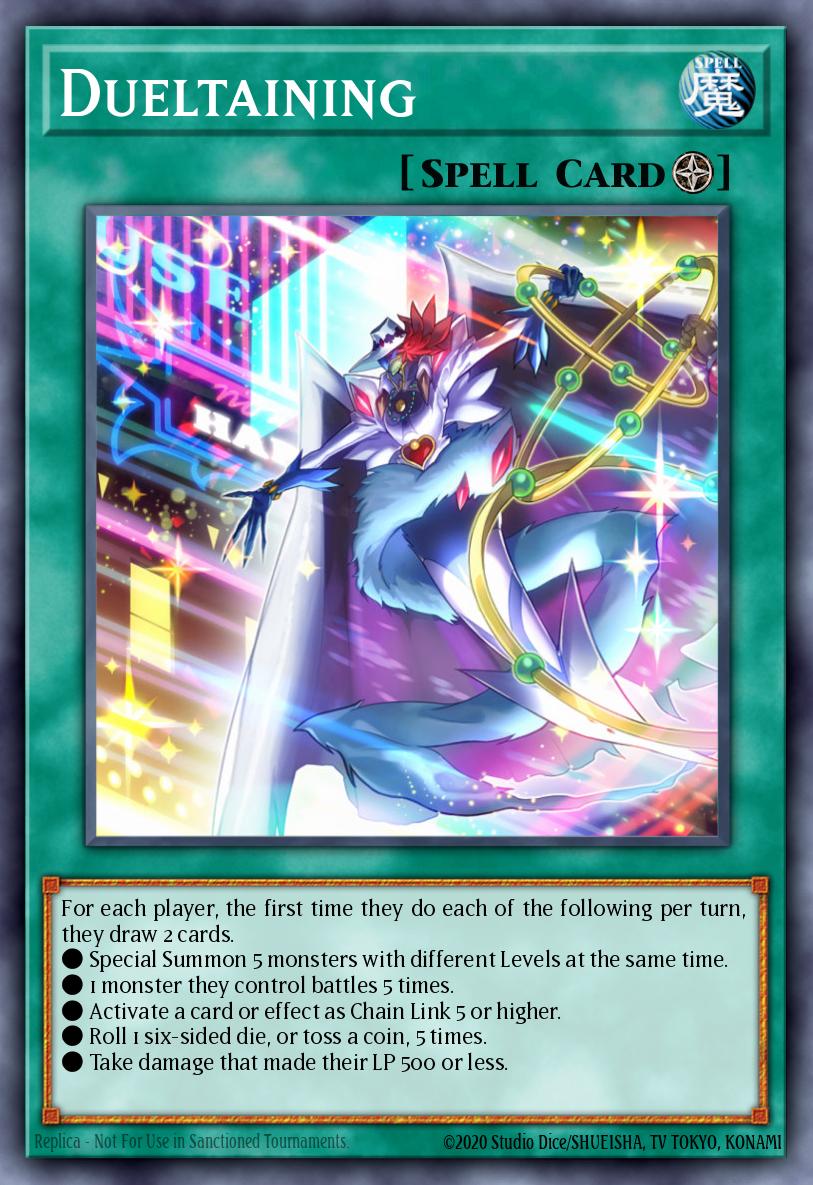 Dueltaining Ultra Rare DUSA-EN042 Duelist Saga Yugioh card