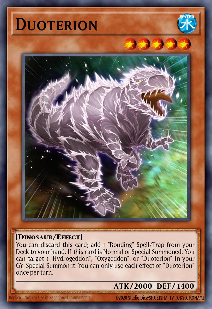 Duoterion Super Rare LEDU-EN037 Legendary Duelists Yugioh card