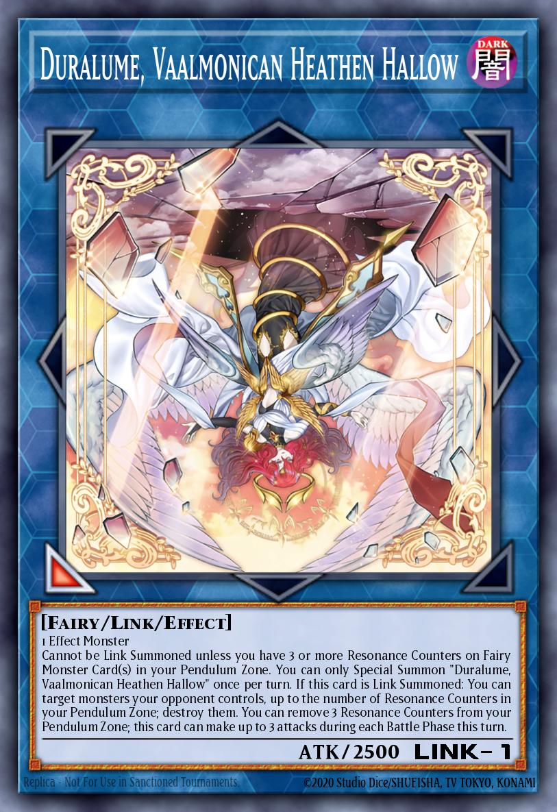 Duralume Vaalmonican Heathen Hallow Super Rare VASM-EN033 Valiant Smashers Yugioh card