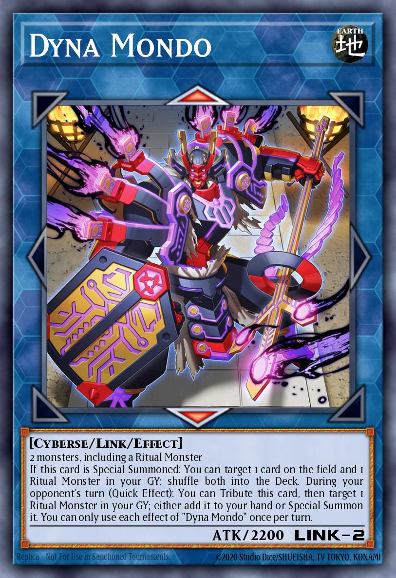 Dyna Mondo 2 L26D-ENM31 Legendary Modern Decks 2026 Yugioh card