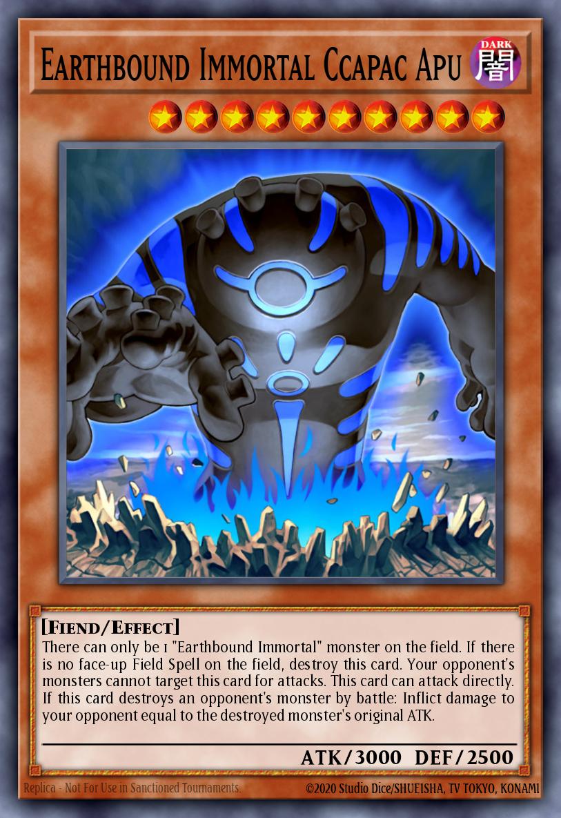 Earthbound Immortal Ccapac Apu Super Rare LC5D-EN147 Legendary Collection 5Ds Mega Pack Yugioh card
