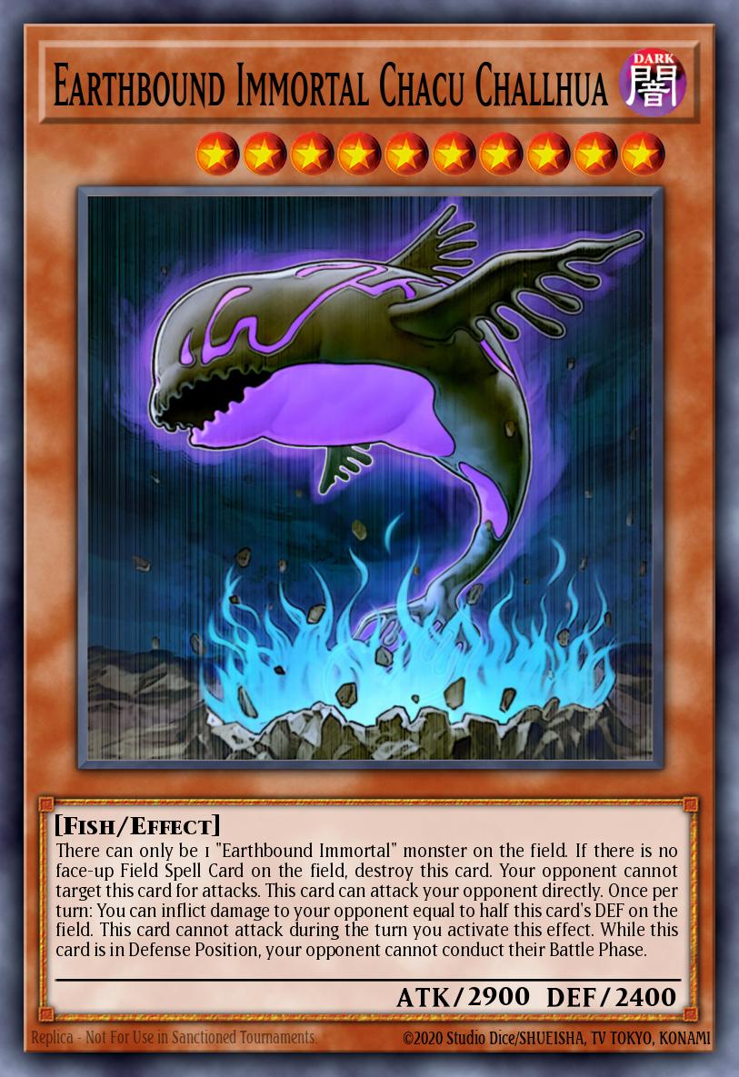 Earthbound Immortal Chacu Challhua Ultimate Rare ANPR-EN017 Ancient Prophecy Yugioh card