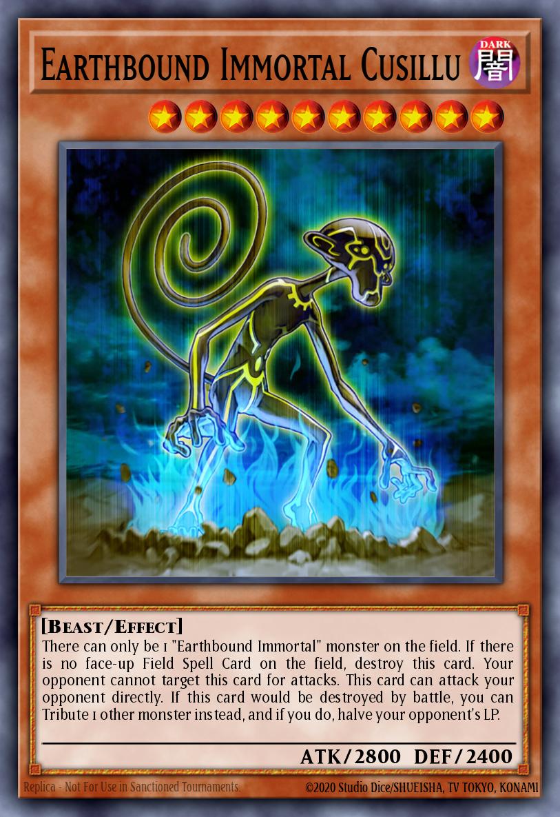 Earthbound Immortal Cusillu Ultimate Rare ANPR-EN016 Ancient Prophecy Yugioh card