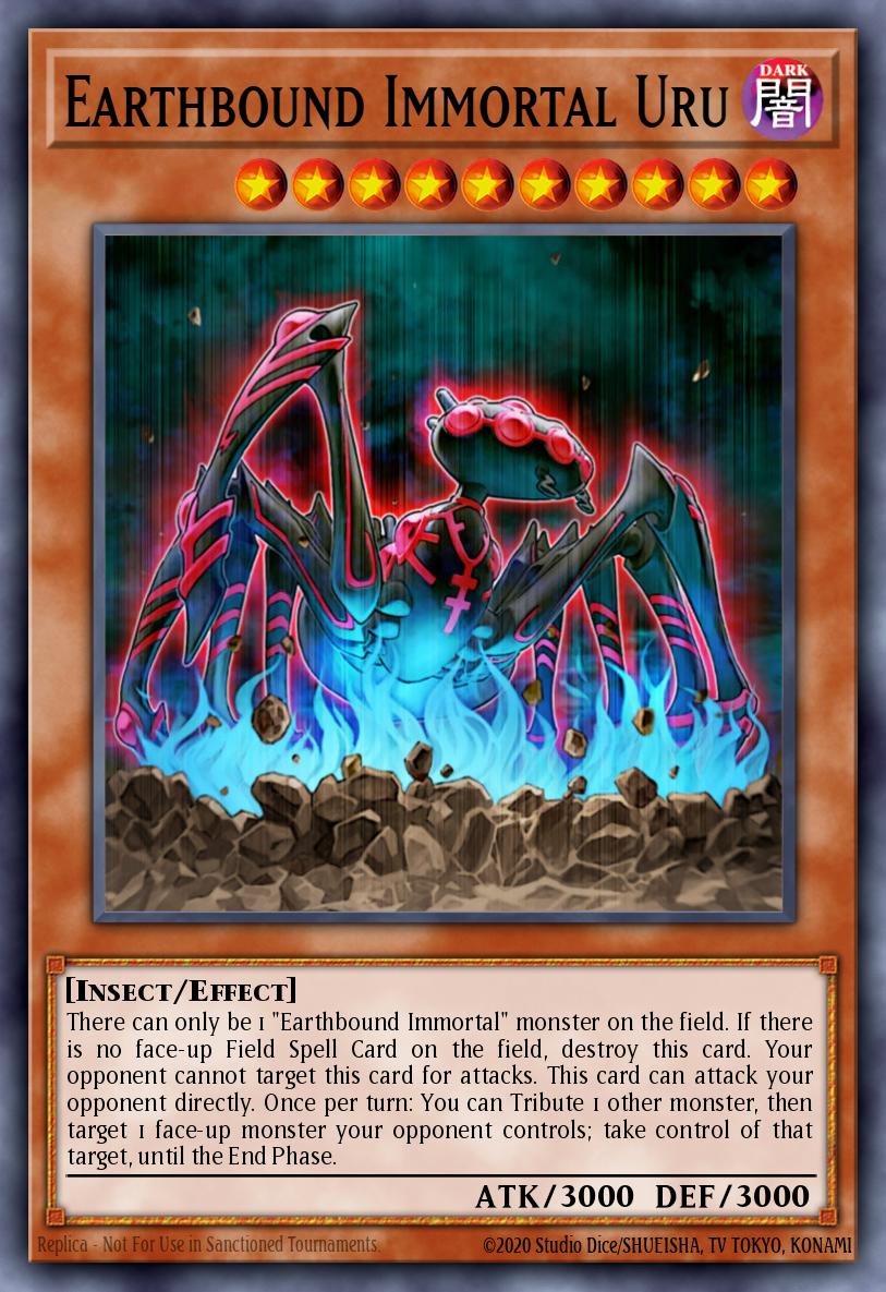 Earthbound Immortal Uru Super Rare LC5D-EN152 Legendary Collection 5Ds Mega Pack Yugioh card