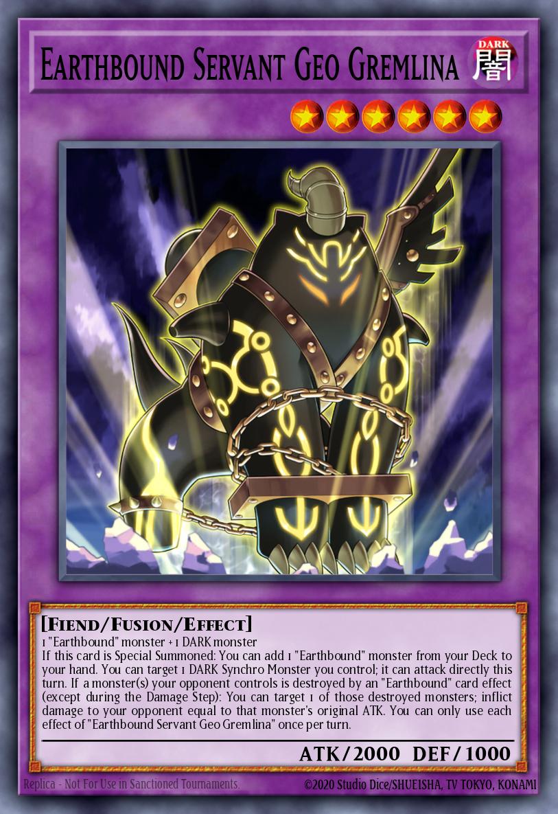 Earthbound Servant Geo Gremlina Ultra Rare MP24-EN238 25th Anniversary Tin Dueling Mirrors Yugioh card