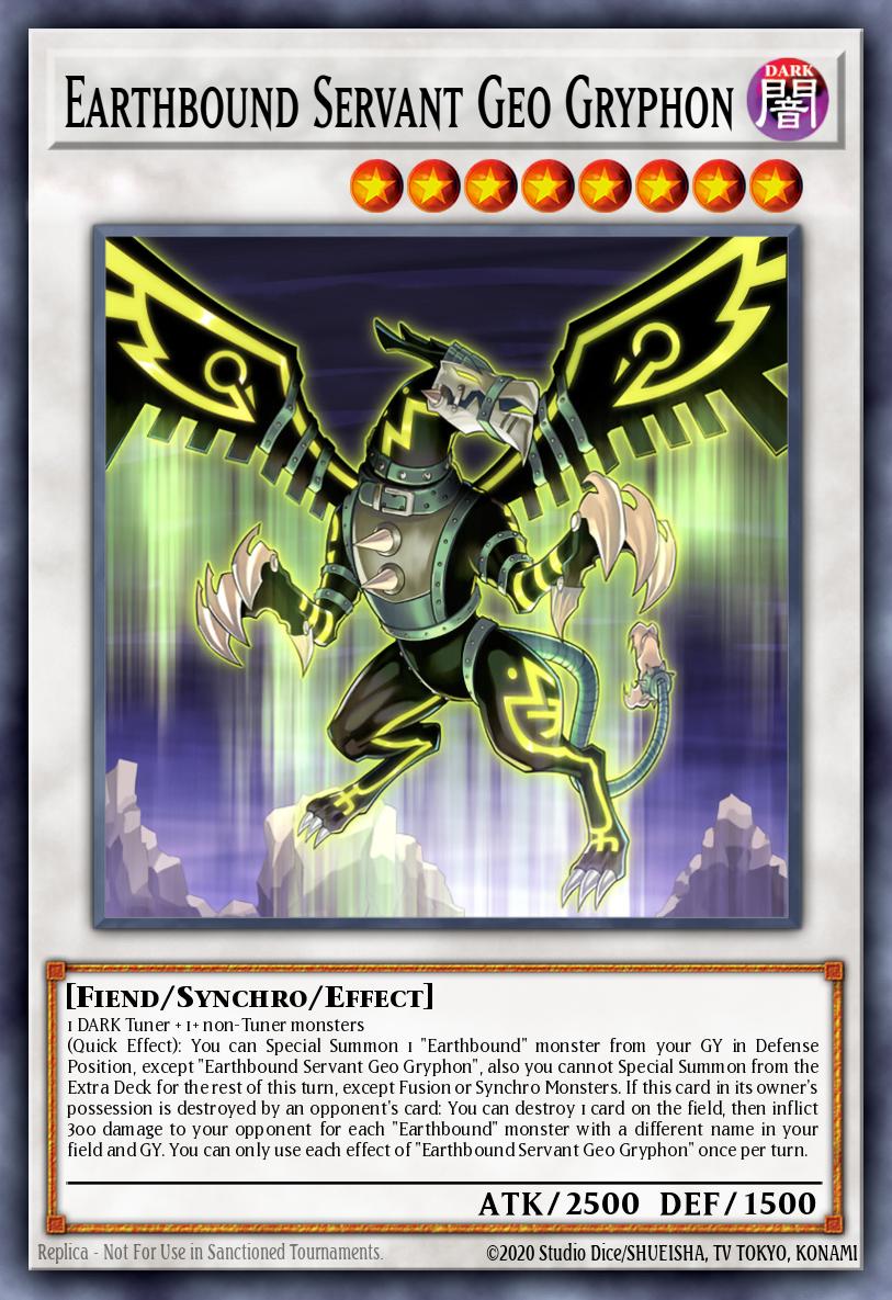 Earthbound Servant Geo Gryphon Super Rare MZMI-EN033 Maze of Millennia Yugioh card