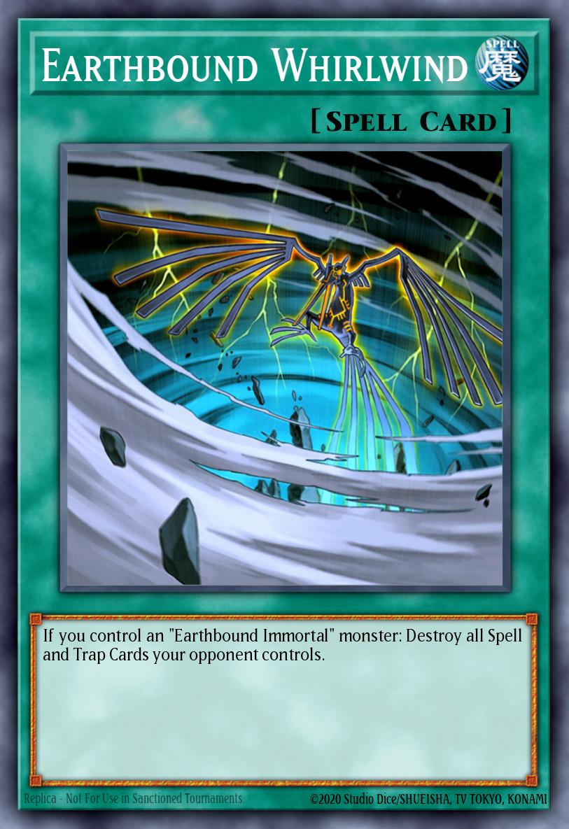 Earthbound Whirlwind Rare LC5D-EN155 Legendary Collection 5Ds Mega Pack Yugioh card