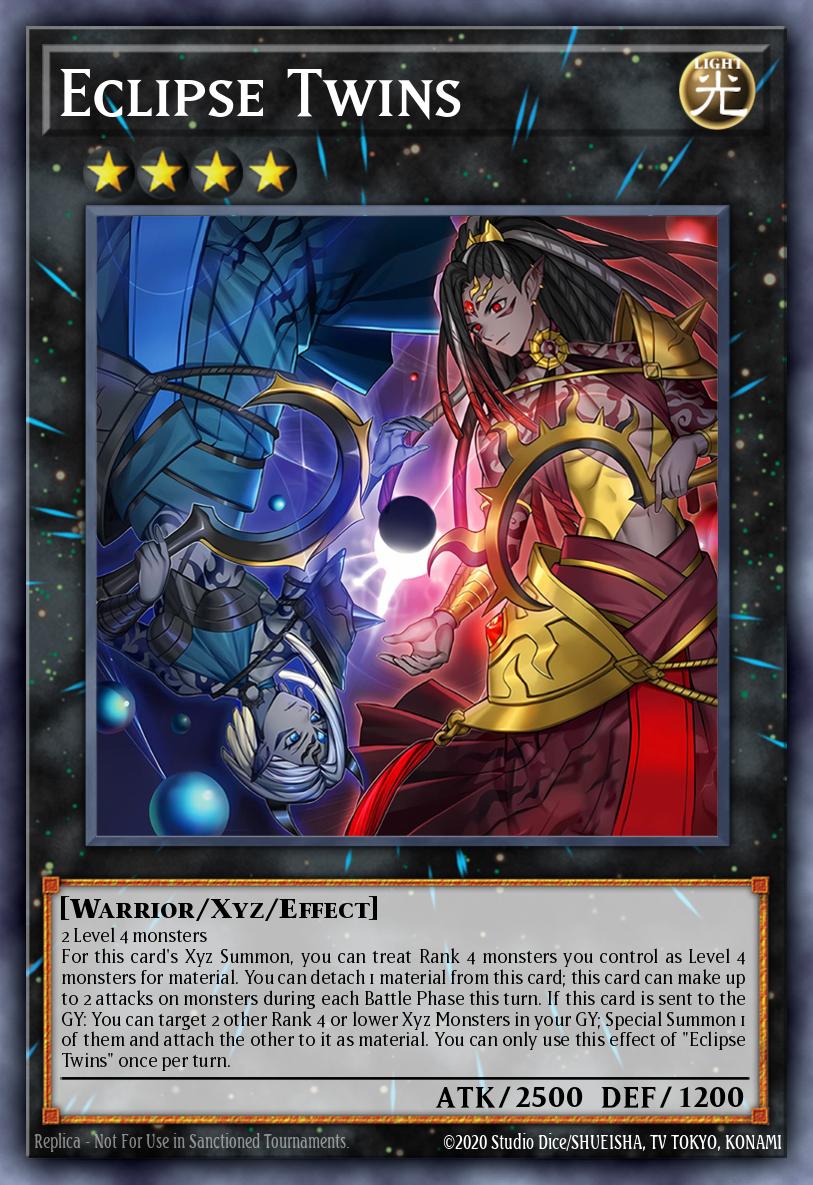 Eclipse Twins Super Rare SUDA-EN047 Supreme Darkness Yugioh card
