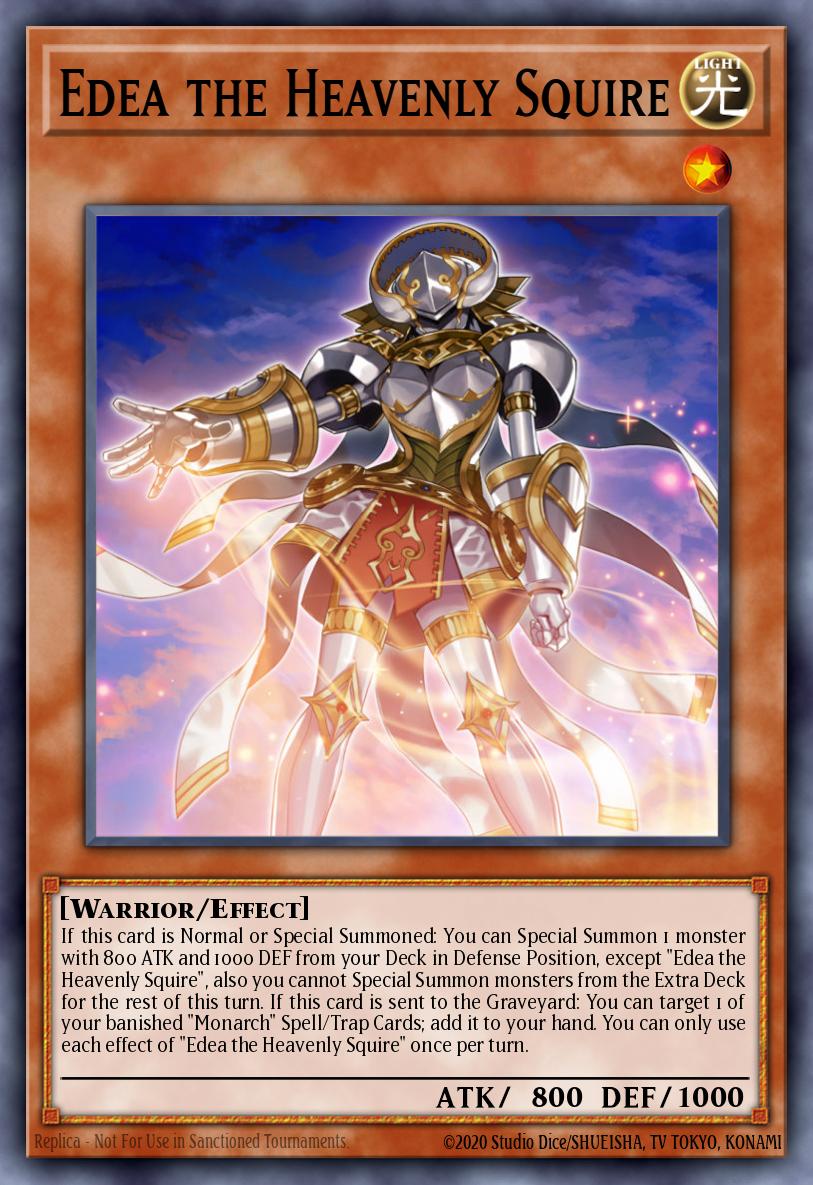 Edea the Heavenly Squire Ultra Rare BROL-EN078 Brothers of Legend Yugioh card