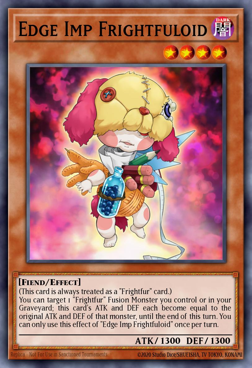 Edge Imp Frightfuloid Common MP16-EN013 2016 Mega-Tin Mega Pack Yugioh card