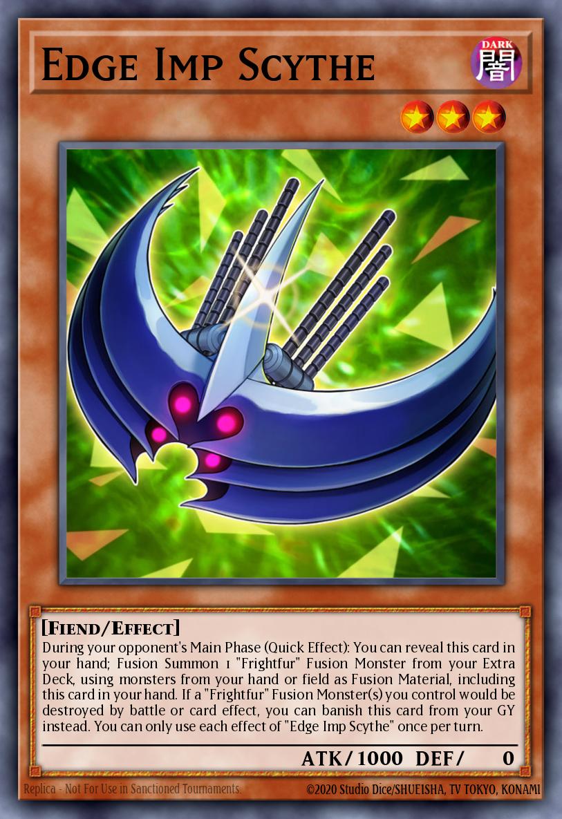 Edge Imp Scythe Common ROTD-EN022 Rise of the Duelist Yugioh card