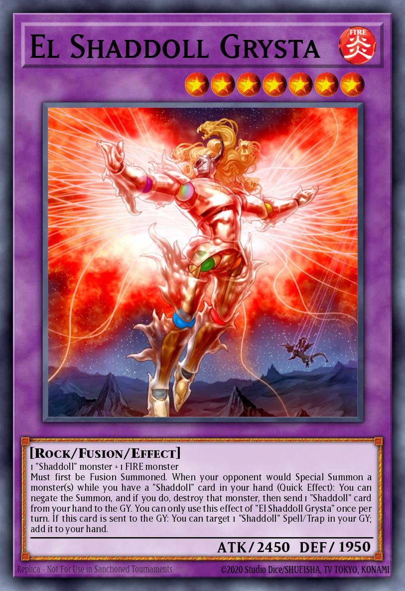 El Shaddoll Grysta Secret Rare MP15-EN160 2015 Mega-Tin Mega Pack Yugioh card