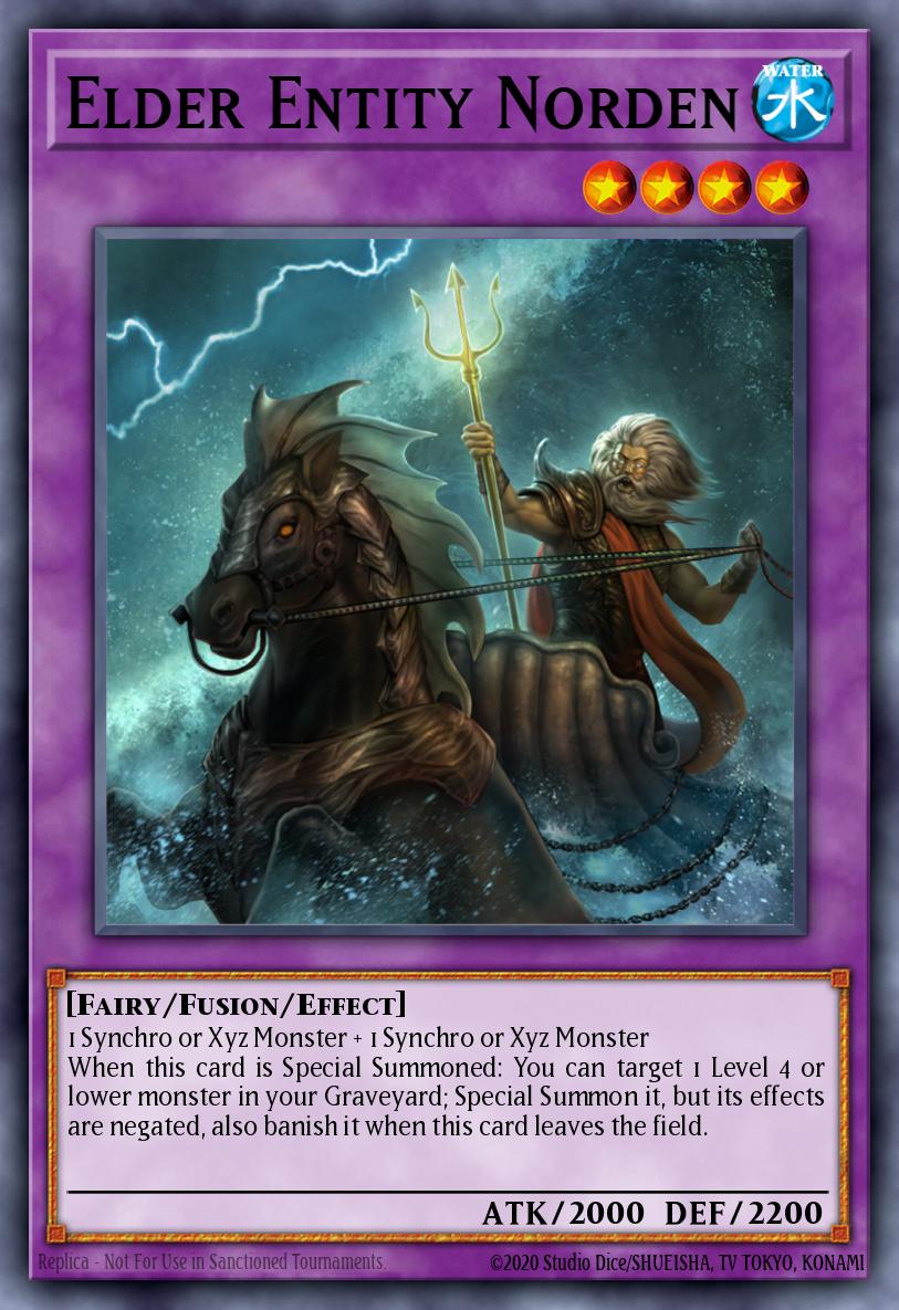 Elder Entity Norden Super Rare CT12-EN003 2015 Mega-Tins Yugioh card