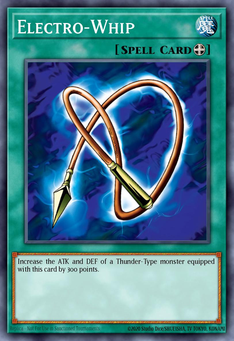 Electro-Whip Common LOB-093 Legend of Blue Eyes White Dragon Yugioh card