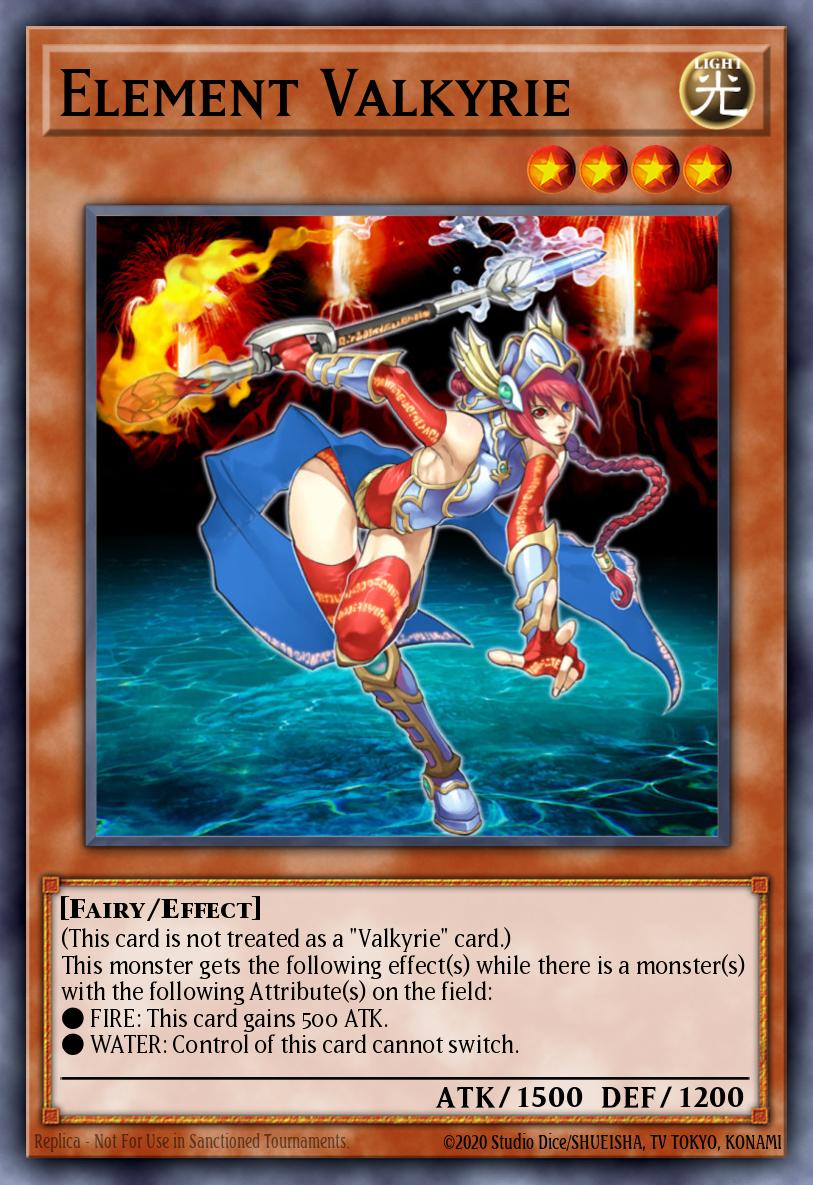 Element Valkyrie Common DR3-EN130 Dark Revelation Volume 3 Yugioh card