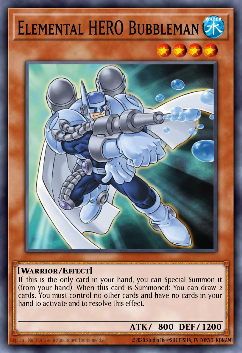 Elemental HERO Bubbleman Rare CRV-EN014 Cybernetic Revolution Yugioh card