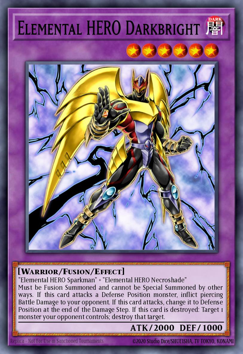 Elemental HERO Darkbright Duel Terminal Normal Parallel Rare DT04-EN036 Duel Terminal 4 Yugioh card