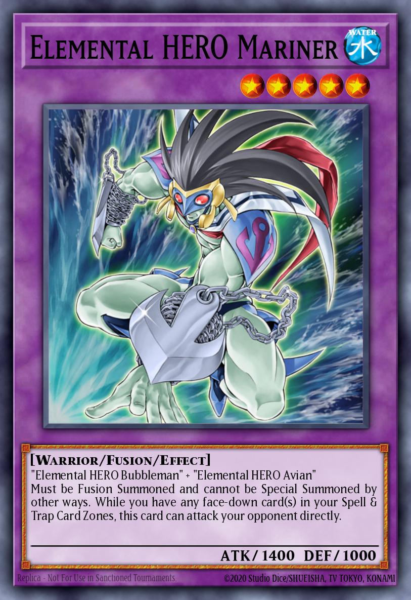 Elemental HERO Mariner Common DR04-EN214 Dark Revelation Volume 4 Yugioh card