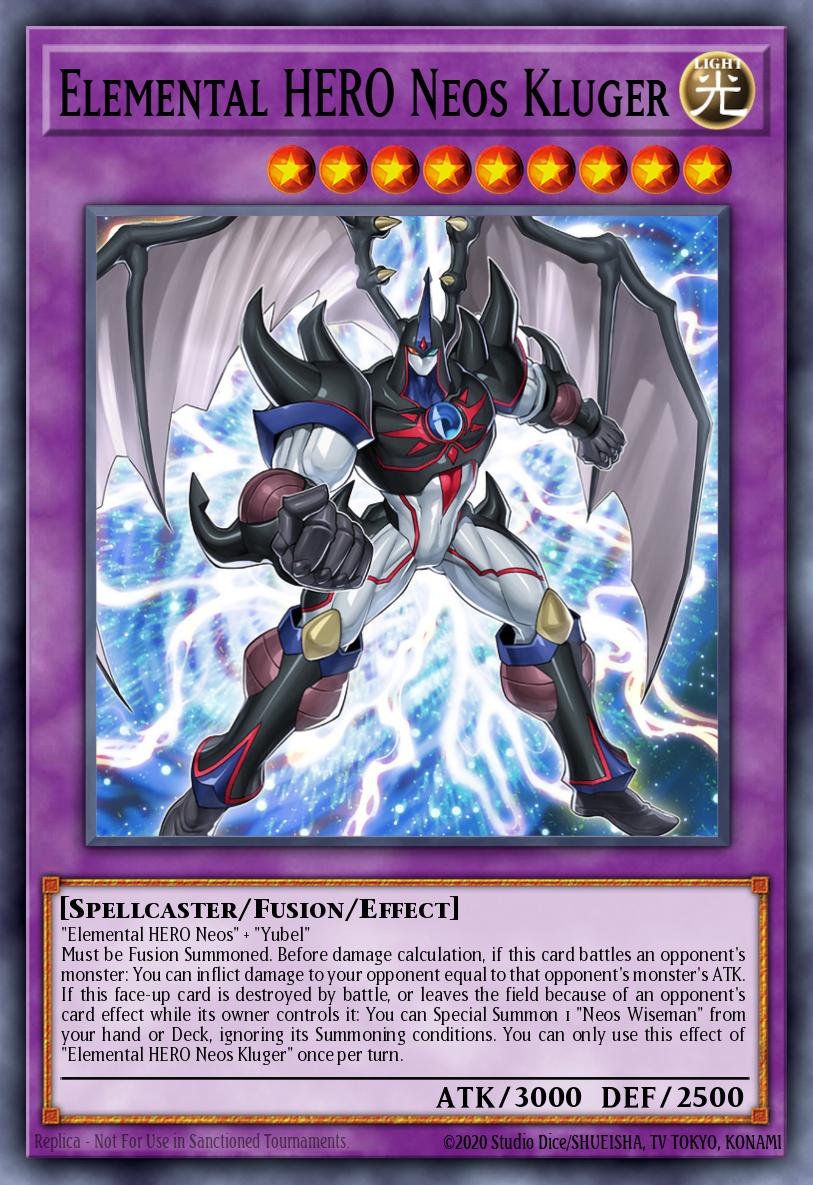 Elemental HERO Neos Kluger Ultra Rare GFP2-EN003 Ghosts From the Past The 2nd Haunting Yugioh card
