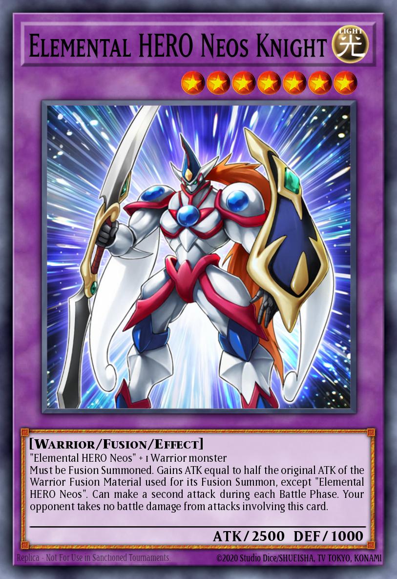 Elemental HERO Neos Knight Common BLC1-EN101 Battles of Legend Chapter 1 Yugioh card