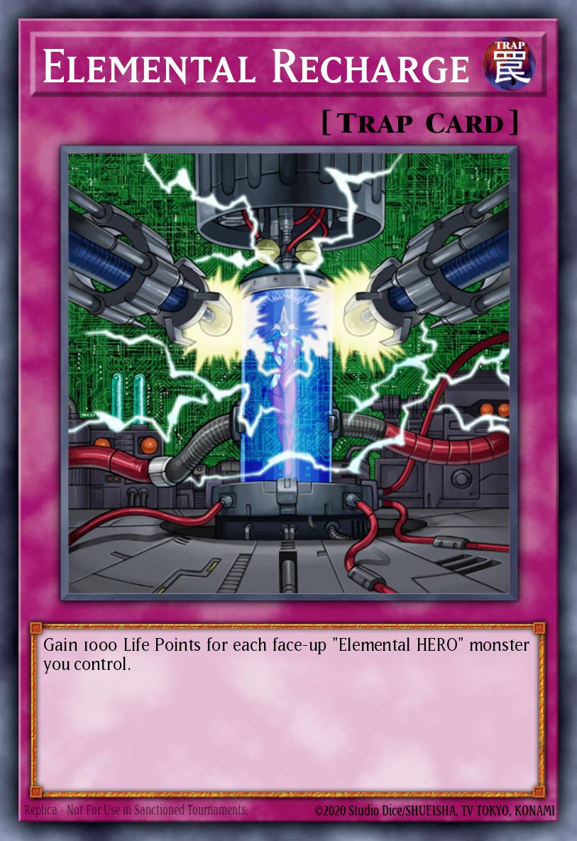 Elemental Recharge Common DR04-EN230 Dark Revelation Volume 4 Yugioh card