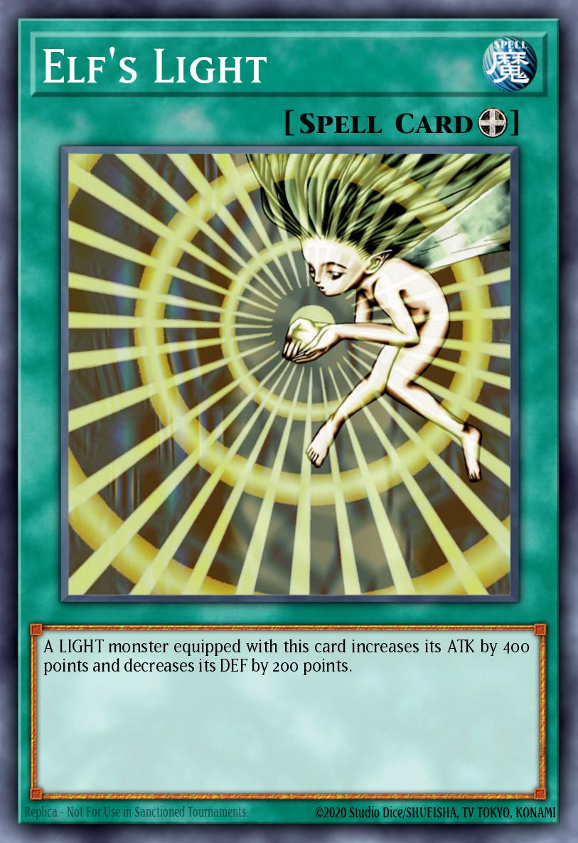 Elfs Light Rare TP1-006 Tournament Pack 1st Season Yugioh card