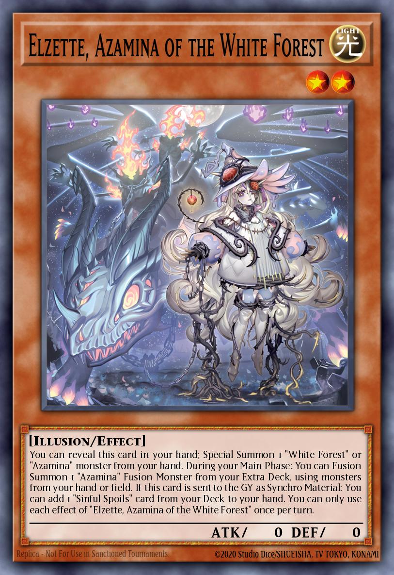 Elzette Azamina of the White Forest Quarter Century Secret Rare SUDA-EN008 Supreme Darkness Yugioh card