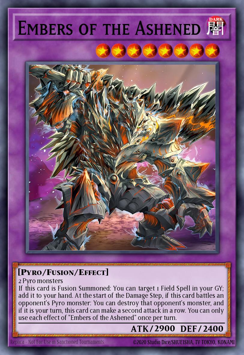 Embers of the Ashened Common MP25-EN374 2025 Mega-Pack Tin Yugioh card