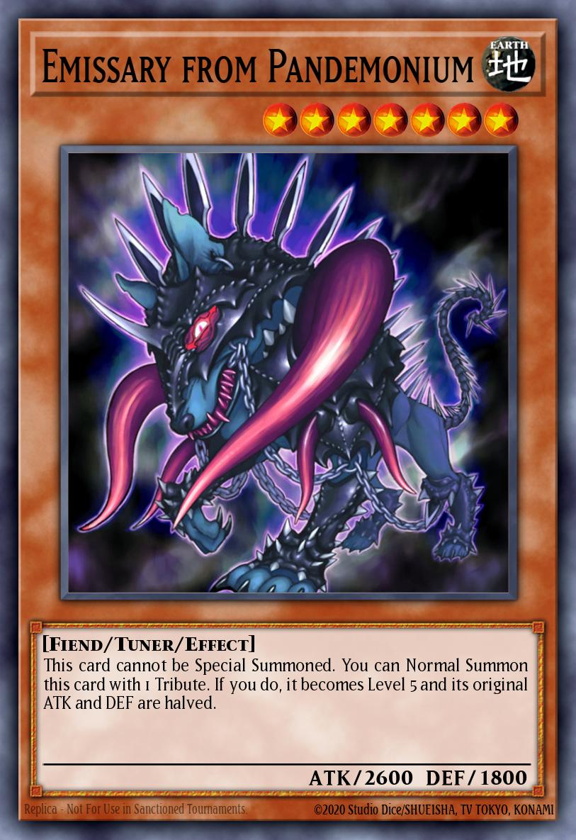 Emissary from Pandemonium Common RGBT-EN031 Raging Battle Yugioh card