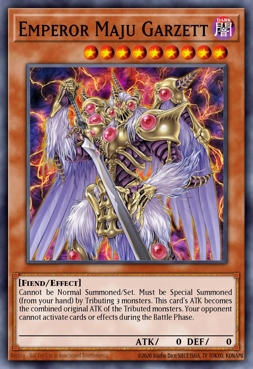 Emperor Maju Garzett Rare MP20-EN062 2020 Tin of Lost Memories Mega Pack Yugioh card
