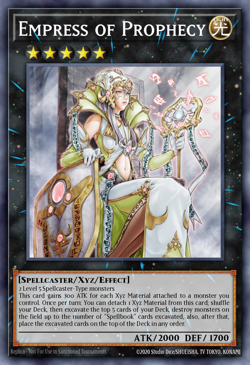 Empress of Prophecy Ultimate Rare ABYR-EN047 Abyss Rising Yugioh card