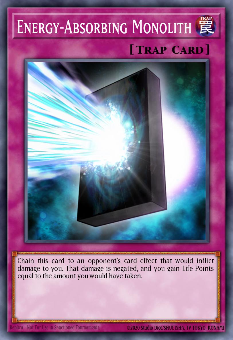 Energy-Absorbing Monolith Super Rare GLAS-EN075 Gladiators Assault Yugioh card