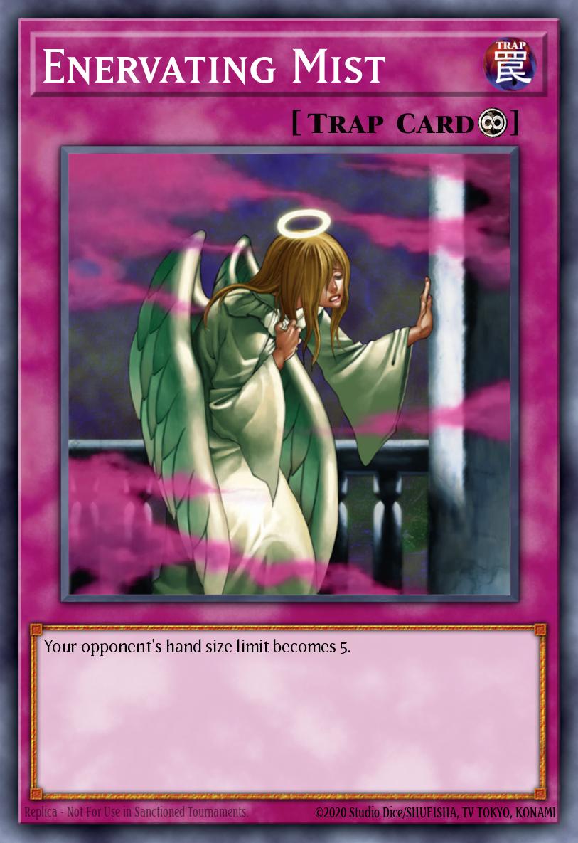 Enervating Mist Rare DR3-EN053 Dark Revelation Volume 3 Yugioh card