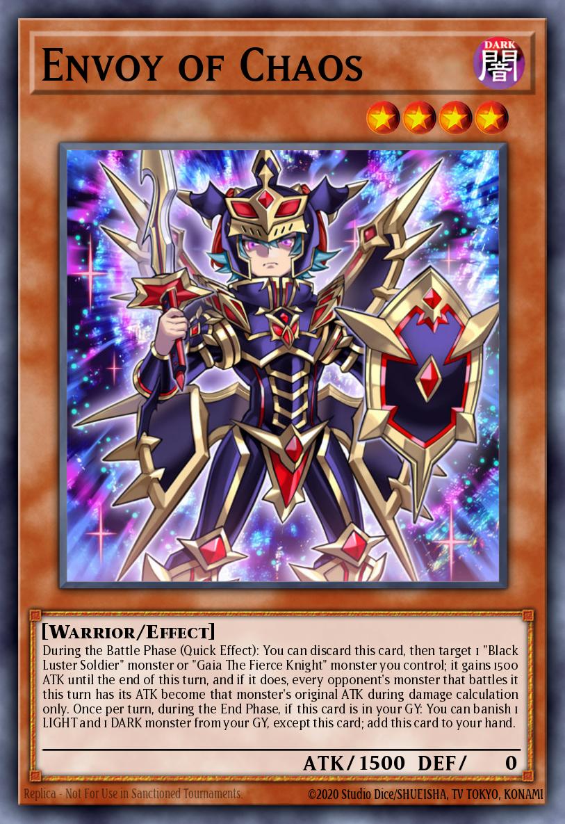 Envoy of Chaos Rare MP17-EN191 2017 Mega-Tin Mega Pack Yugioh card