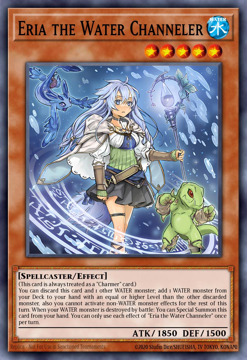 Eria the Water Channeler Ultra Rare CH02-EN009 THE CHRONICLES DECK: Spirit Charmers (All-Foil Edition) Yugioh card