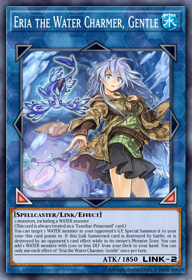 Eria the Water Charmer, Gentle Ultra Rare CH02-EN042 THE CHRONICLES DECK: Spirit Charmers (All-Foil Edition) Yugioh card