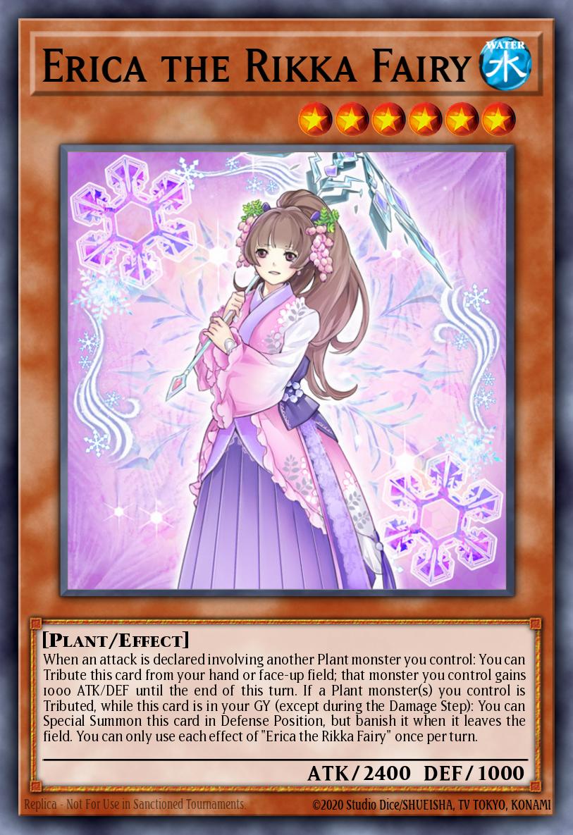 Erica the Rikka Fairy Super Rare SESL-EN018 Secret Slayers Yugioh card