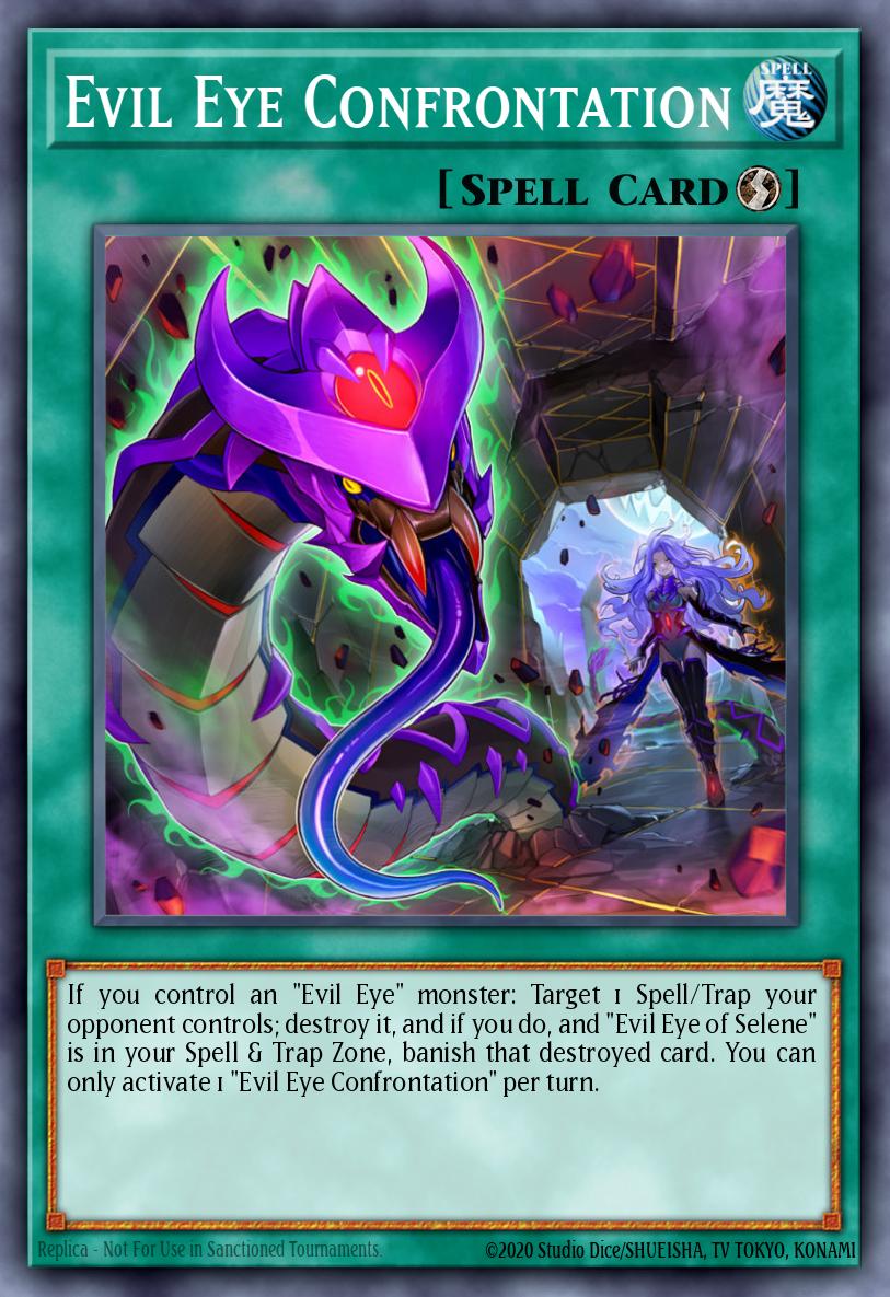 Evil Eye Confrontation Common MP20-EN240 2020 Tin of Lost Memories Mega Pack Yugioh card