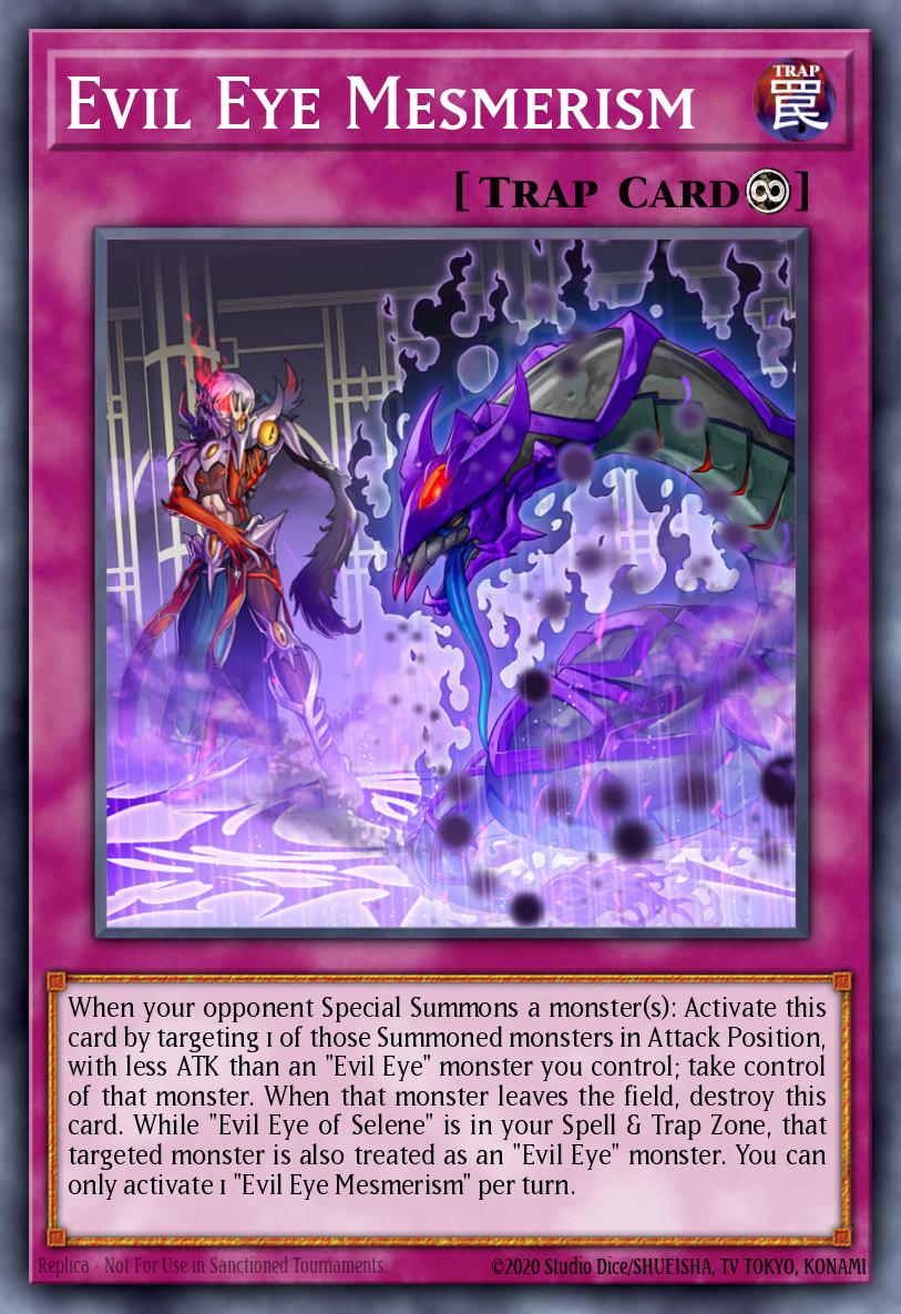 Evil Eye Mesmerism Super Rare MP20-EN243 2020 Tin of Lost Memories Mega Pack Yugioh card