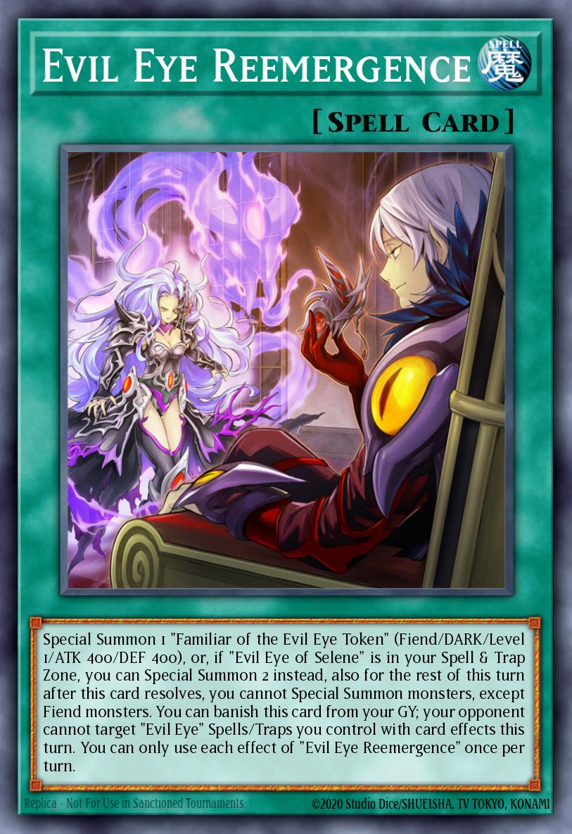 Evil Eye Reemergence Common ETCO-EN068 Eternity Code Yugioh card