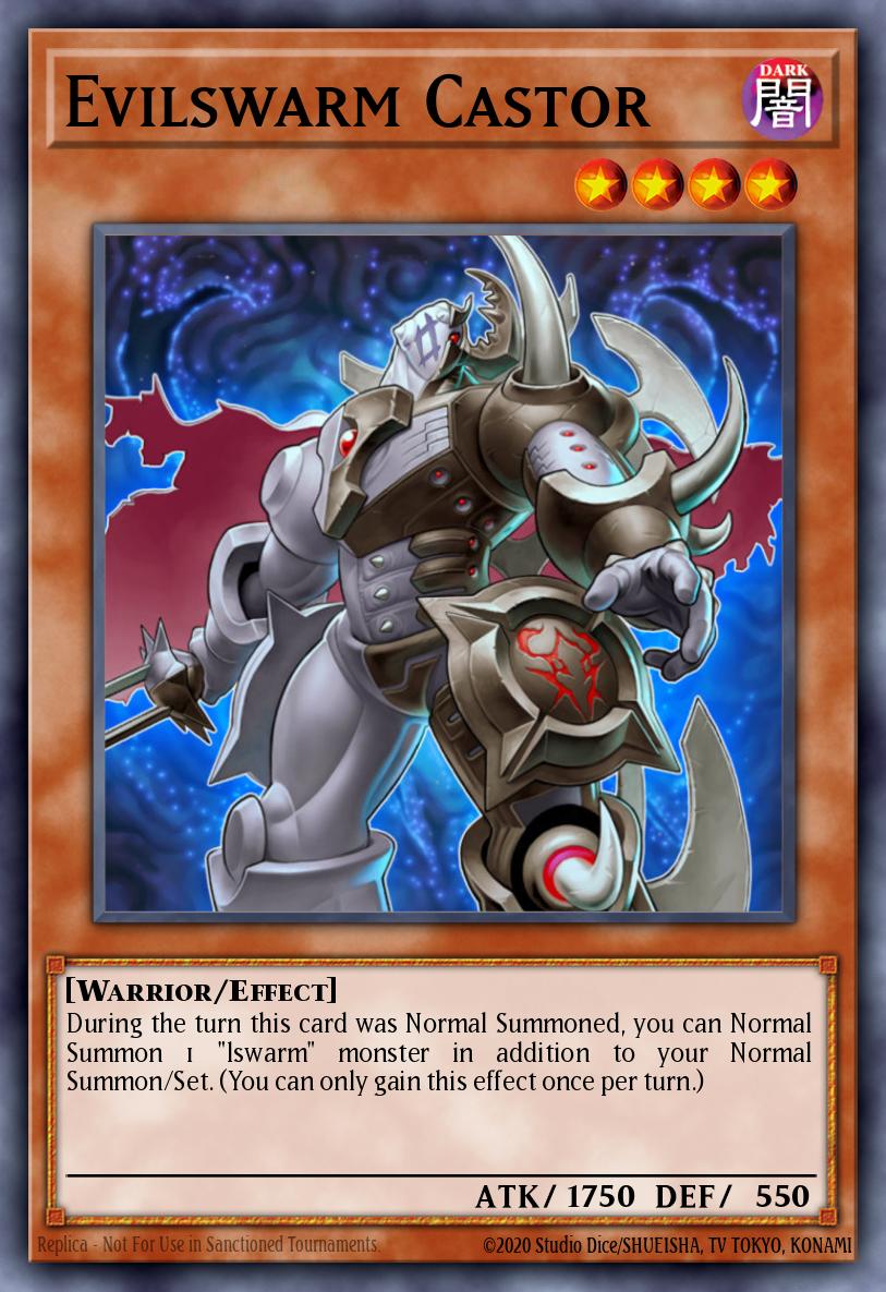 Evilswarm Castor Duel Terminal Rare Parallel Rare DT07-EN072 Duel Terminal 7b Yugioh card