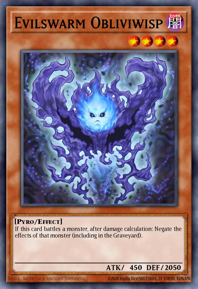 Evilswarm Obliviwisp Duel Terminal Normal Parallel Rare DT07-EN073 Duel Terminal 7b Yugioh card