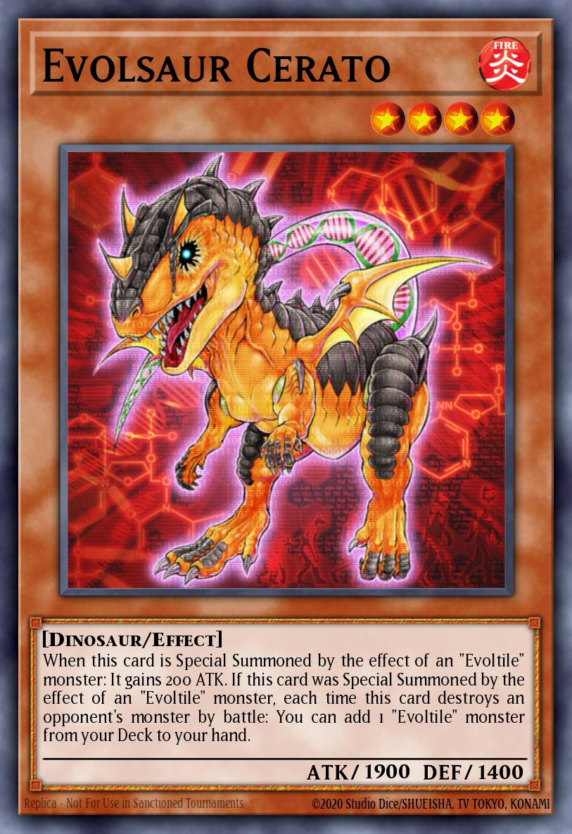 Evolsaur Cerato Ultimate Rare PHSW-EN020 Photon Shockwave Yugioh card
