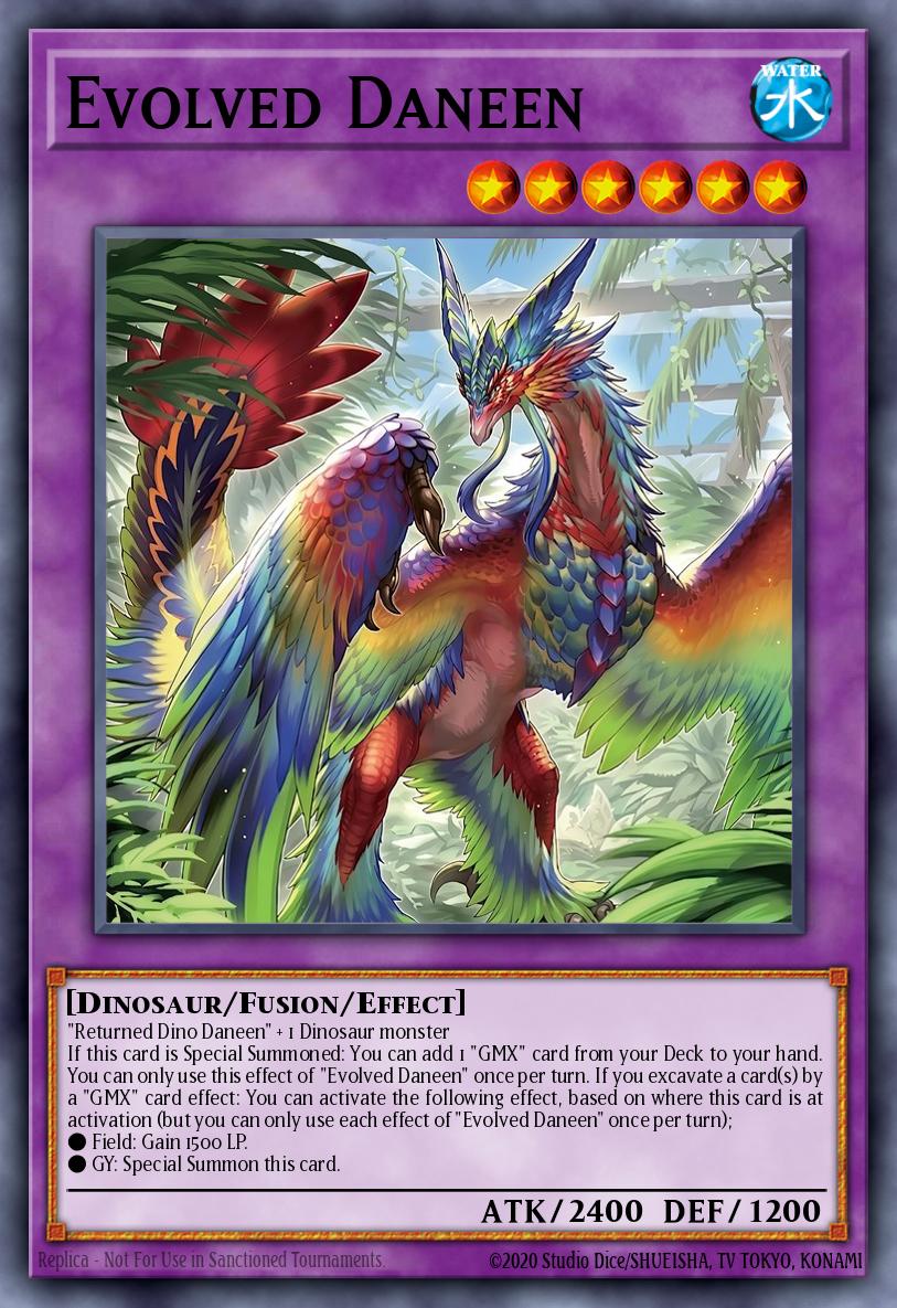 Evolved Daneen Super Rare BLZD-EN092 Blazing Dominion Yugioh card