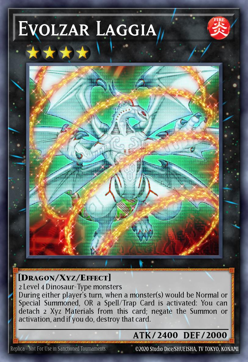 Evolzar Laggia Secret Rare BLGG-EN008 Battles of Legend: Glorious Gallery Yugioh card